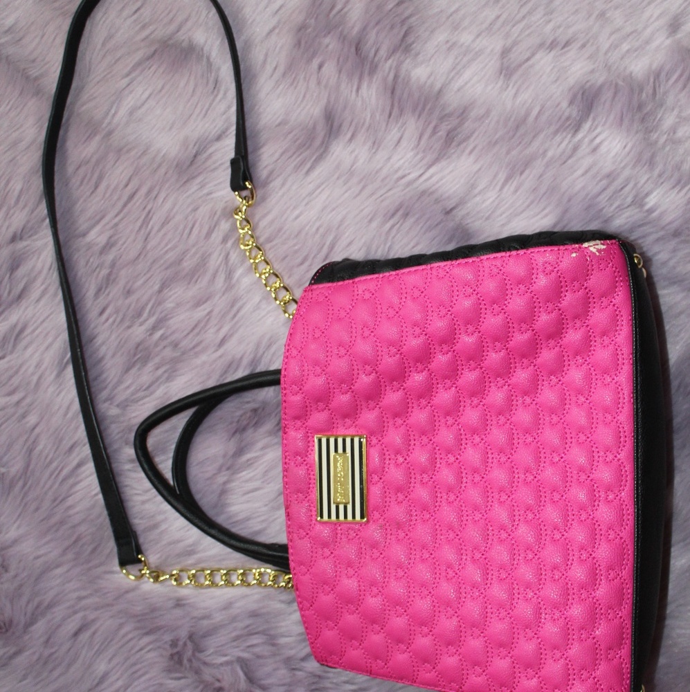 Pink Betsey Johnson Purse